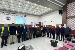 SAV BELEDİYE BAŞKANLIĞI İLE AFETLERE HAZIRLIK KONFERANSI YAPILDI