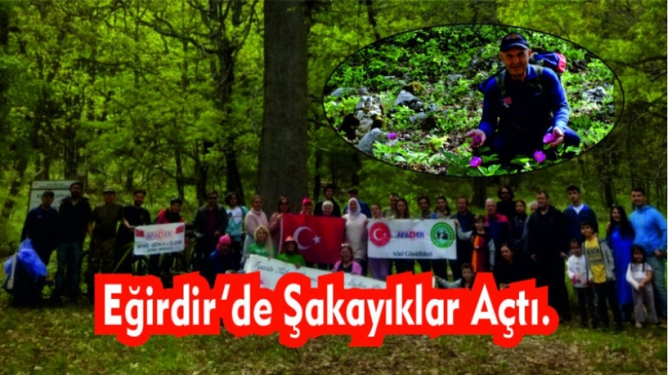 EĞİRDİR\\\\\\\'DE ŞAKAYIKLAR AÇTI