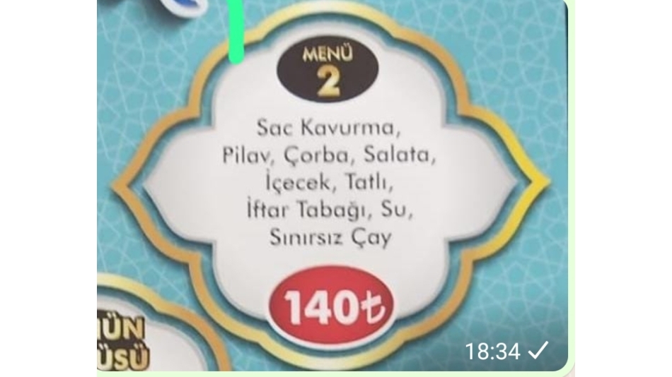 31.MART.2023 CUMA AKŞAMI İFTAR YEMEĞİNDE BULUŞALIM 