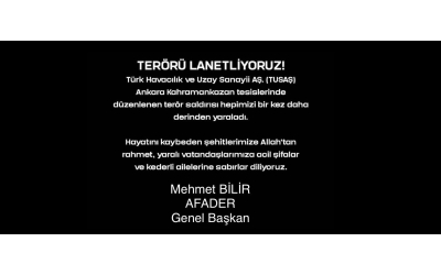 TERÖRÜ LANETLİYORUZ