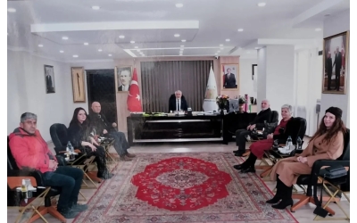 AFADER BAŞKAN BAŞDEĞİRMEN'İ MAKAMINDA ZİYARET ETTİ