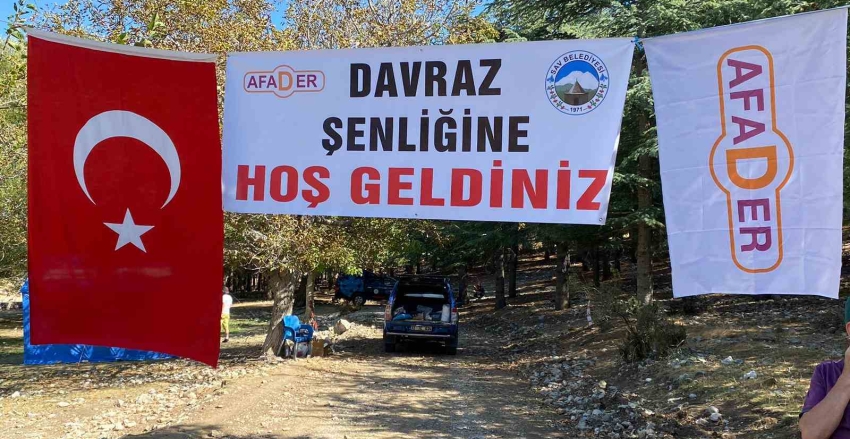 1. DAVRAZ ŞENLİĞİ YAPILDI