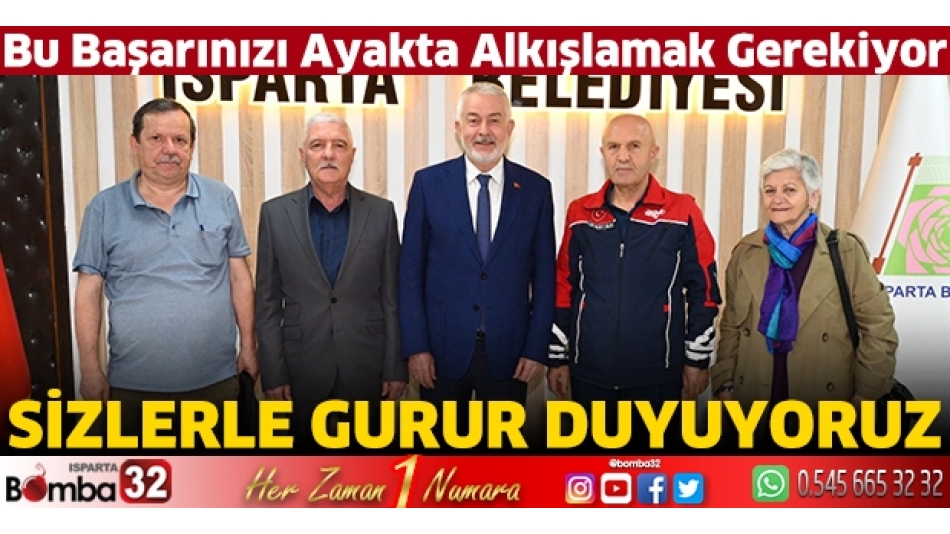 SİZİNLE GURUR DUYUYORUZ